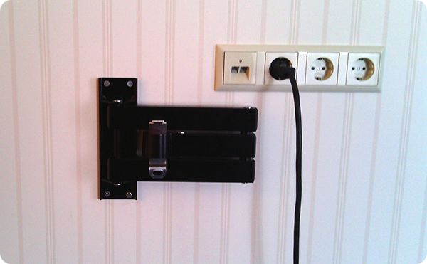 Установка кронштейна Holder LCDS-5066
