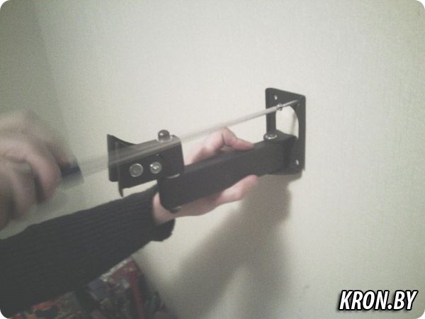 Установка кронштейна Holder LCDS-5037