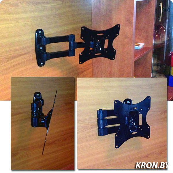 Установка кронштейна Brateck LDA02-223