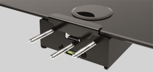 Стеклянная полка Holder DVD-F1001