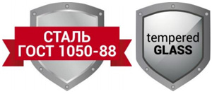 Стеклянная полка Holder DVD-F1001