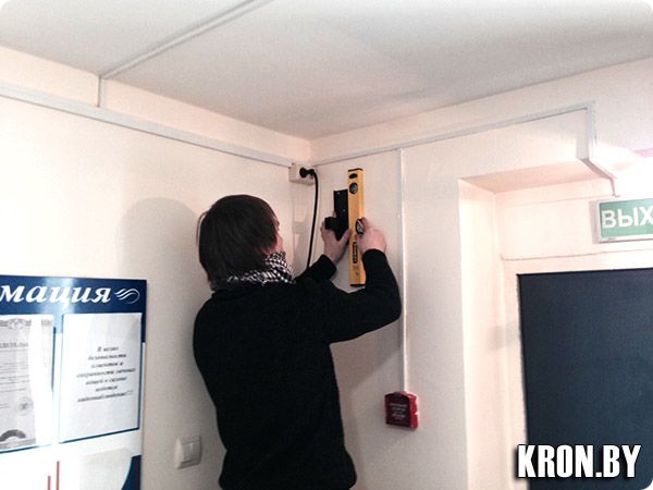 Установка кронштейна Electriclight КБ-01-12-У