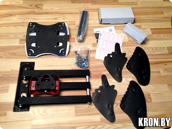 Установка кронштейна Barkan 34L