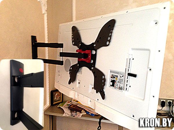 Установка кронштейна Barkan 34L