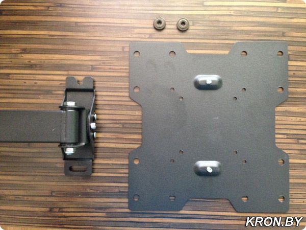 Установка кронштейна Brateck LDA07-443