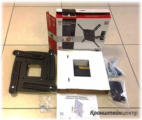Установка кронштейна Barkan E330