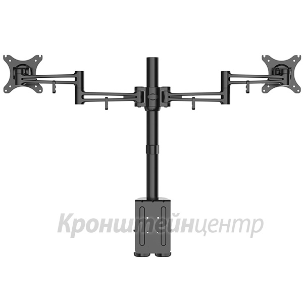 кронштейн на 2 монитора kron d222e
