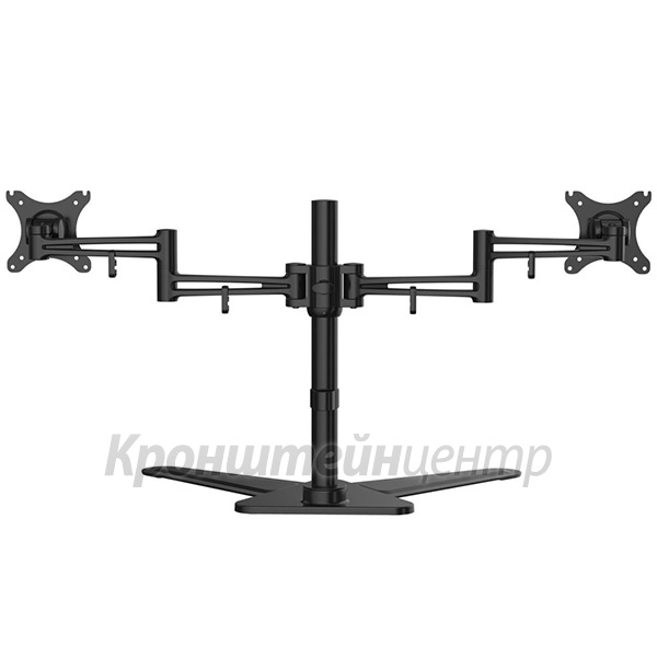 настольный кронштейн для двух мониторов